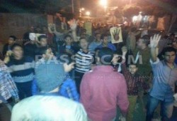 مسيرات حاشدة ﻷهالى بركة السبع تنديدا باﻹنقلاب ورفضا لقانون التظاهر