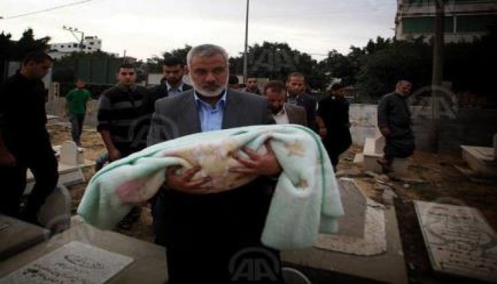 وفاة حفيدة إسماعيل هنية إثر حمى شديدة