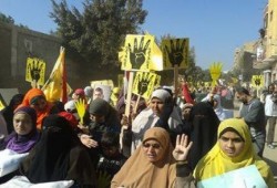 الألتراس يشعل مسيرة مسجد المصطفى بشبرا الخيمة بالهتافات الثورية