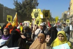 الألتراس يشعل مسيرة مسجد المصطفى بشبرا الخيمة بالهتافات الثورية