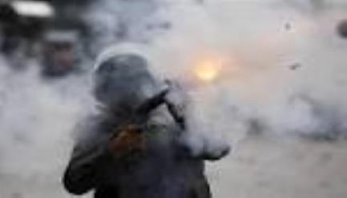 قوات أمن الانقلاب تطلق النيران عشوائيا امام قصر القبة