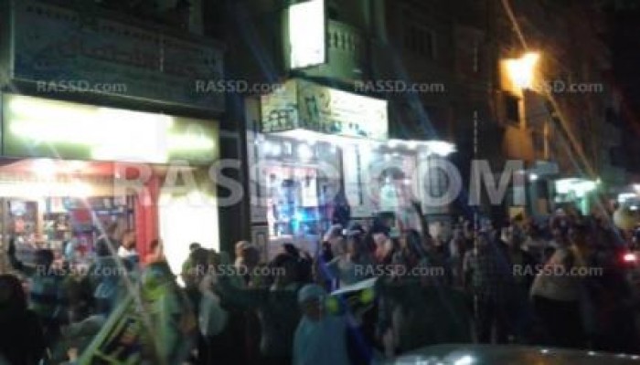 الالاف يتظاهرون  بالإسكندرية  ضد الانقلاب وضد حبس  الحرائر