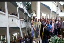 بث مباشر لإضراب جامعة الأزهر بالزقازيق