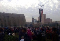 بالصور طلاب مصر داخل  ميدان  التحرير الآن