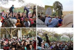 الحصاد اليومي لمظاهرات الشرعية  مصر تنتفض في مليونية "الرجولة موقف"