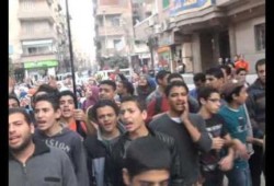 التراس نهضاوي بطنطا يهتف: "الشعب يريد اسقاط النظام"وانتفاضة ثورية في المحلة