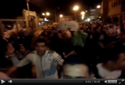 مسيرة ليلية بمدينة بني سويف تتحدي قانون منع التظاهر (بث مباشر)