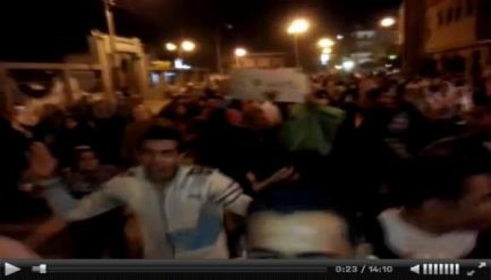 مسيرة ليلية بمدينة بني سويف تتحدي قانون منع التظاهر (بث مباشر)