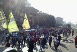 "مليونية أم الشهيد": مئات الآلاف في مسيرة شارع الحجاز بمصر الجديدة