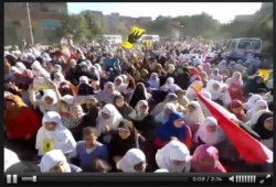 "مليونية أم الشهيد": عشرات الآلاف في مسيرة حاشدة بأوسيم بالجيزة "بث مباشر"