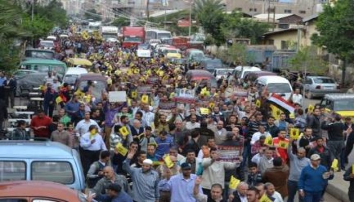 "مليونية أم الشهيد": حشود مليونية في "مسيرة أبو سليمان" بالاسكندرية (صور)
