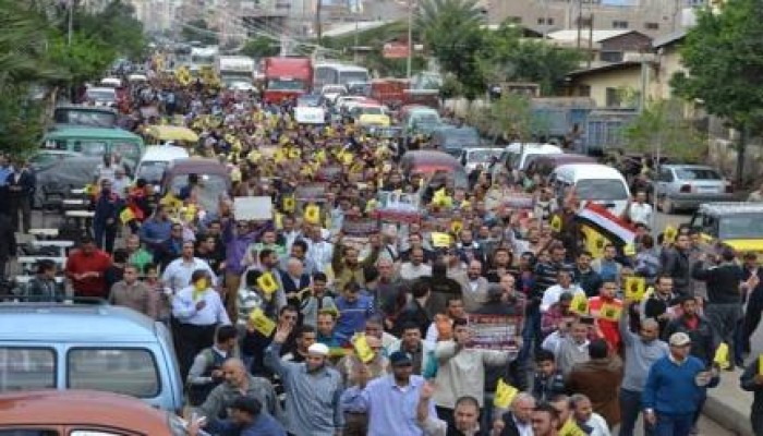 "مليونية أم الشهيد": حشود مليونية في "مسيرة أبو سليمان" بالاسكندرية (صور)