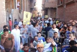 "مليونية أم الشهيد": مسيرة مناهضة للأنقلاب بقرية النزلة بمركز يوسف الصديق بالفيوم