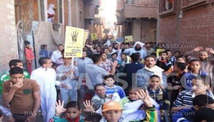 "مليونية أم الشهيد": مسيرة مناهضة للأنقلاب بقرية النزلة بمركز يوسف الصديق بالفيوم