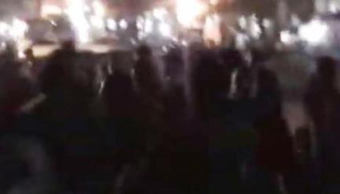 مسيرة منددة بالانقلاب العسكري لطلاب ضد الانقلاب ونهضاوى وعفاريت ضد الانقلاب ببسيون