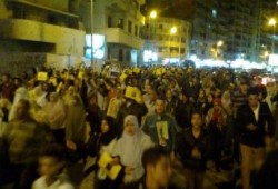 5مسيرات بالاسكندرية للتنديد بالانقلاب العسكرى