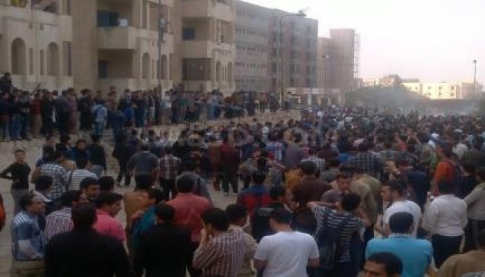طلاب الأزهر يحتمون بالمدينة الجامعية بسبب حرب الابادة التي تشنها قوات الانقلاب عليهم