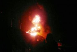 بالفيديو .. مقتل 15 شخصًا في حادث تصادم أدى إلى انفجار "فنطاس" بنزين بكفر الزيات