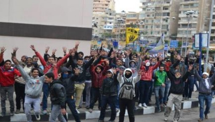 بالصور تظاهرات حاشدة لشباب الاسكندرية رفضا للانقلاب الدموى