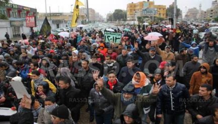 بورسعيد تنتفض رفضا للانقلاب فى مليونية الشباب يشعلون الثورة