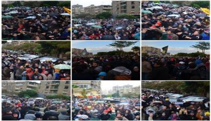 الملاييين يحتشدون في مليونية "الطلاب يشعلون الثورة" (بث مباشر)