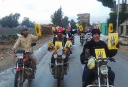 مسيرة موتوسيكلات بالإسماعيلية تأييدا للشرعية ورفضا لجرائم الانقلاب العسكرى