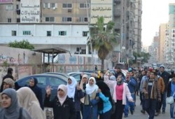 مسيرتان صباحيتان لـ "7 الصبح" بالإسكندرية رفضا لدستور الانقلابيين