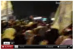 القاهرة: سلسلة بشرية ضد الانقلاب العسكري بغمرة (بث مباشر)