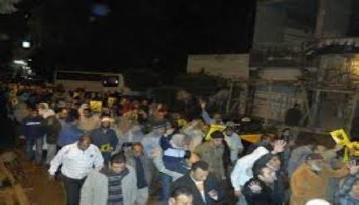 عشرات الآلاف بالمنيا يخرجون بمسيرات ليلية استجابة لدعوة التحالف الوطني