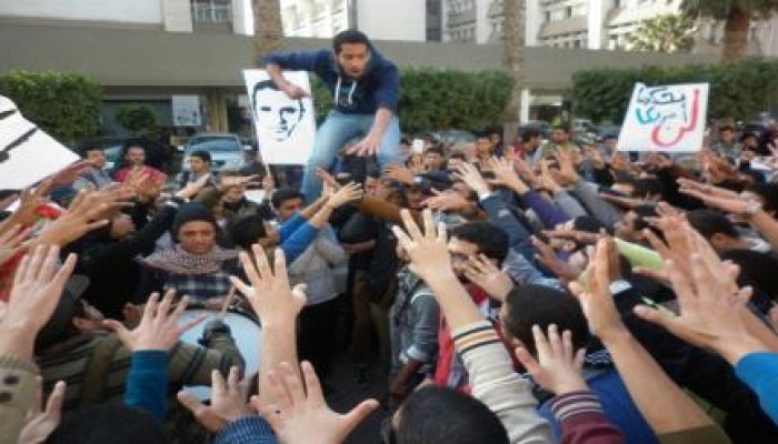 ملف مصور عن انتفاضة طلاب جامعة طنطا