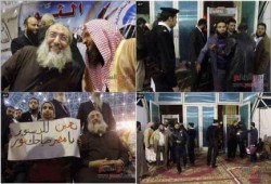 حزب النور فى حماية أمن الدولة فى مؤتمر لدعم نعم لوثيقه الدم !