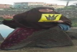 أمن الانقلاب يقبض على الطالبة مارية المتولى بتهم حمل شعار رابعه !