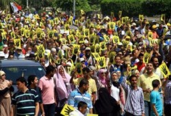 مليونية "دستورنا 2012": مسيرة مليونية  من مسجد الاستقامة بحلوان