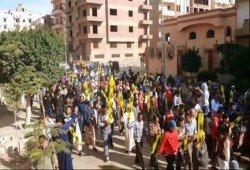 مليونية "دستورنا 2012": مسيرة حاشدة من مسجد عماد راغب 6 اكتوبر