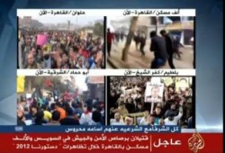 مليونية "دستورنا 2012": شهيدان برصاص الشرطة والجيش في القاهرة والسويس