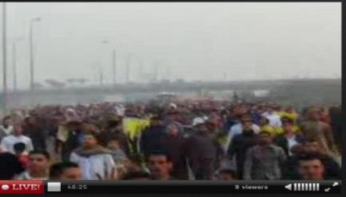 مليونية "دستورنا 2012": حشود ضخمة في مسيرة أهالي العياط بالجيزة (بث مباشر)