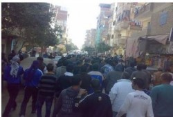 مليونية "دستورنا 2012" مسيرة حاشدة بالقنطرة غرب رفضا لوثيقة دستور السييسى