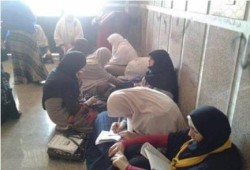 طالبات أزهر الزقازيق يعلنون الدخول في اعتصام مفتوح حتي تحقيق مطالبهم (صور)
