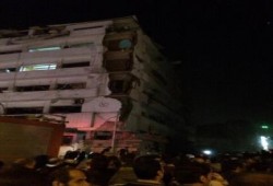 انفجار ضخم يهز مدينة المنصورة وانهيار جزء من مديرية الأمن وأنباء عن أصابات