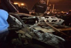 انفجار مديرية أمن الدقهلية (صور)