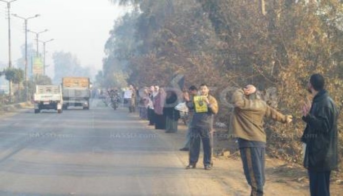 "أسبوع الغضب": وقفة لحركة 7الصبح قرية صهرجت الكبرى