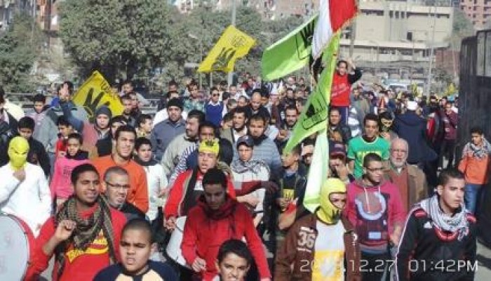 "أسبوع الغضب": مسيرة ضخمة بالمرج تندد بحكم العسكر