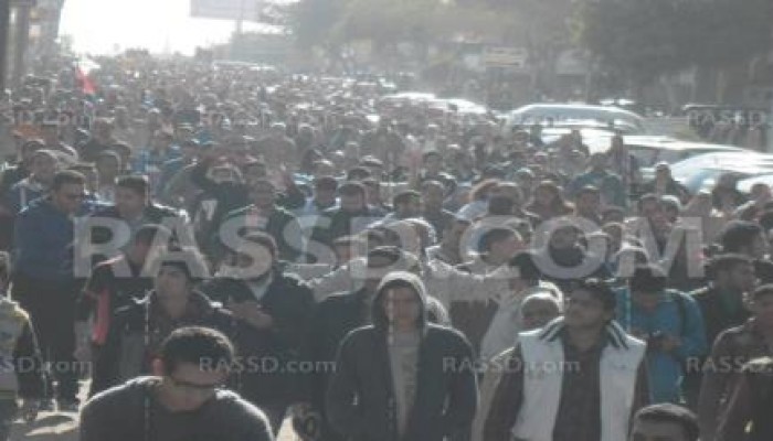 "أسبوع الغضب" بالصور انطلاق مسيرة حاشدة بمدينة نصر فى مليونية" الانقلاب هو الارهاب"