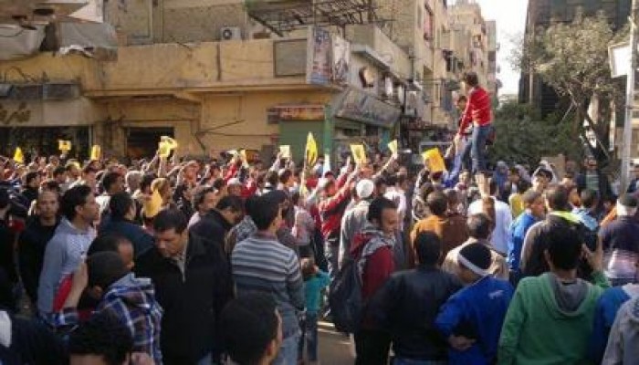 "أسبوع الغضب": مسيرة حاشدة بالزاوية الحمراء تتوجه للالتحام بمسيرة الوايلي