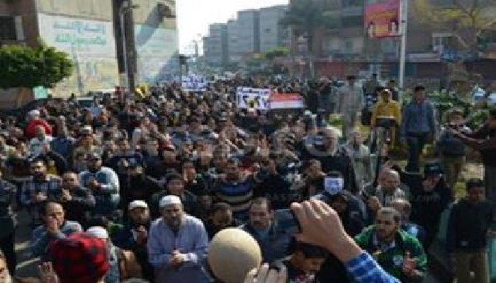 "أسبوع الغضب": بالصور مسيرة تجوب شوارع بورسعيد ضد الانقلاب العسكرى