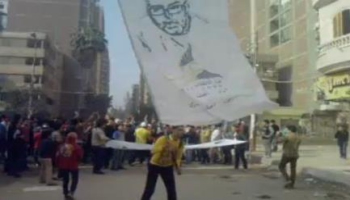 "أسبوع الغضب": وقفة شباب المحلة الكبرى ضد الانقلاب بمنشية البكري (فيديو)