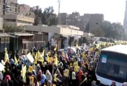 "أسبوع الغضب": حشود رهيبة بمسيرة امبابة ضد الإنقلاب العسكري (فيديو)