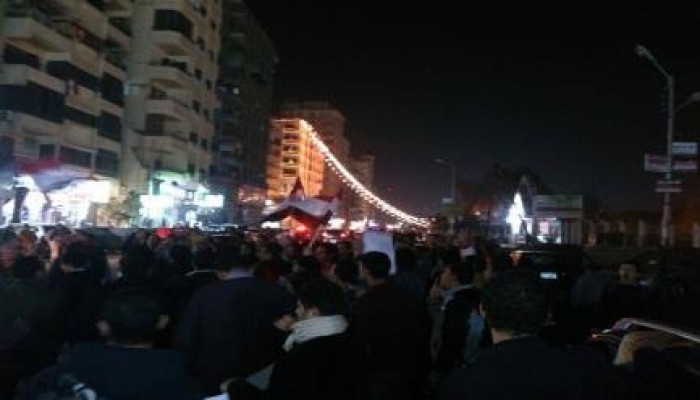 "أسبوع الغضب": مسيرة ليلية بمدينة المنصورة ضد الانقلاب العسكري (فيديو)