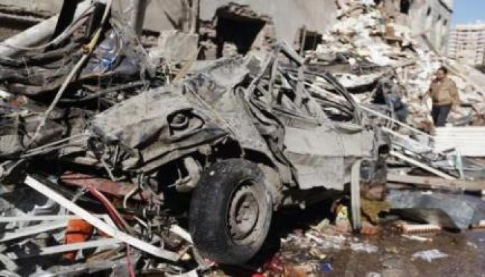 إصابة 4 أشخاص في تفجير استهدف مبنى المخابرات الحربية بالشرقية