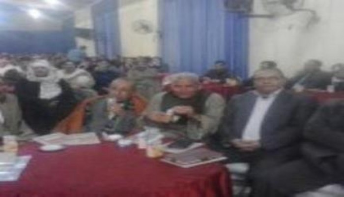 (فضيحة) وجبة غذائية و50 جنيه لمن يحضر مؤتمر نعم للدستور ببني سويف